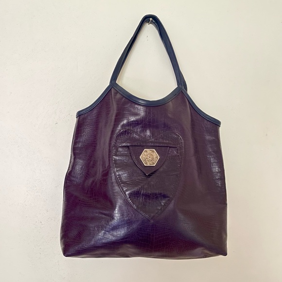 Vintage Beautiful Atelier 73 Avignon France Hand Crafted Leather Bag - Picture 1 of 16